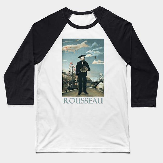 Self Portrait by Henri Rousseau Baseball T-Shirt by Naves